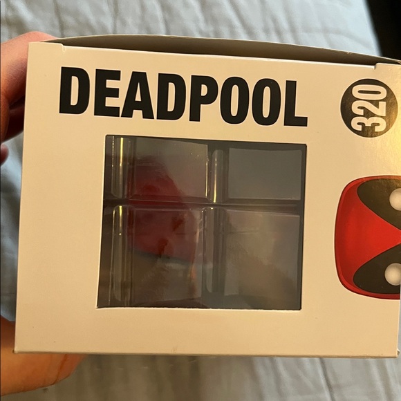 Funko Pop Deadpool Figure in Red and Black - Picture 3 of 7